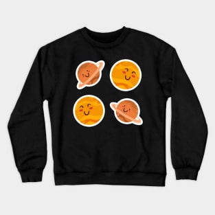 Cute Planet Crewneck Sweatshirt